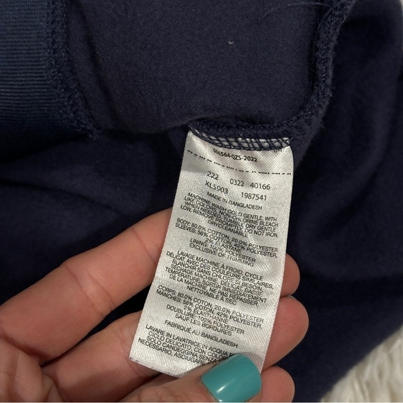 Columbia Woman’s quilted sleeve Quarter Zip blue Pullover Size XS - Picture 6 of 12